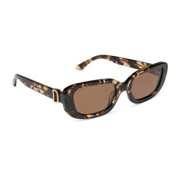 Daphne by DIFF Polarized Sunglasses in Classic Tortoise Shell