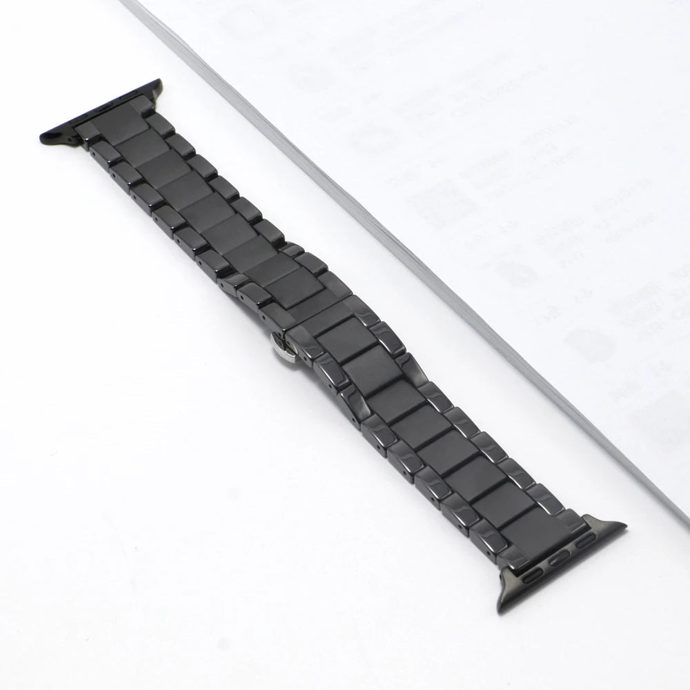 Ceramic Apple Watch Band Series 11/10/9/8/7/6/5/4/ SE / Ultra 1/2/3