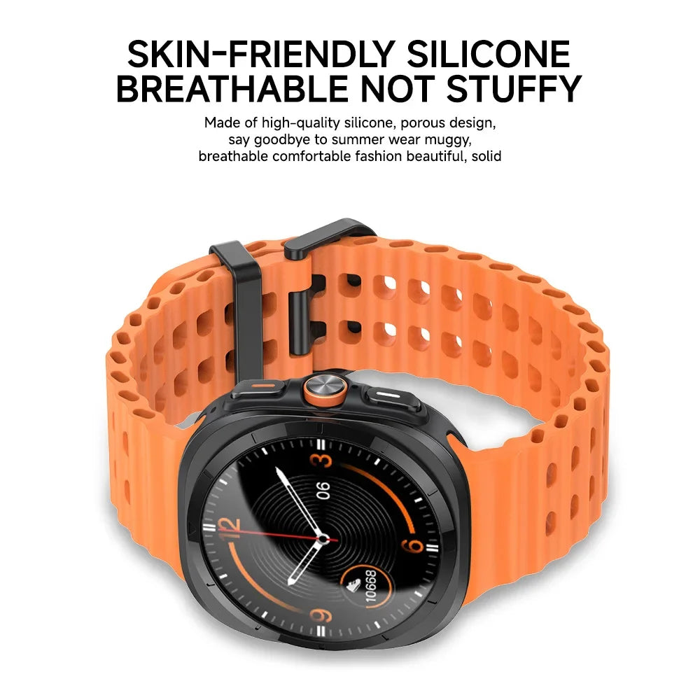 Silicone Samsung Galaxy 7 Ultra Watch Band 47MM