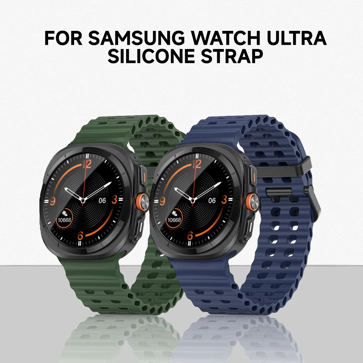 Silicone Samsung Galaxy 7 Ultra Watch Band 47MM